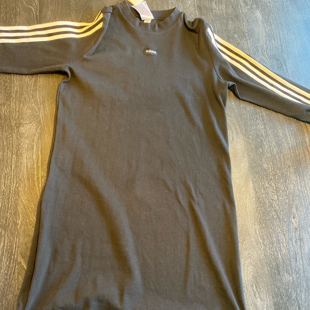 Adidas long sleeve mini dress